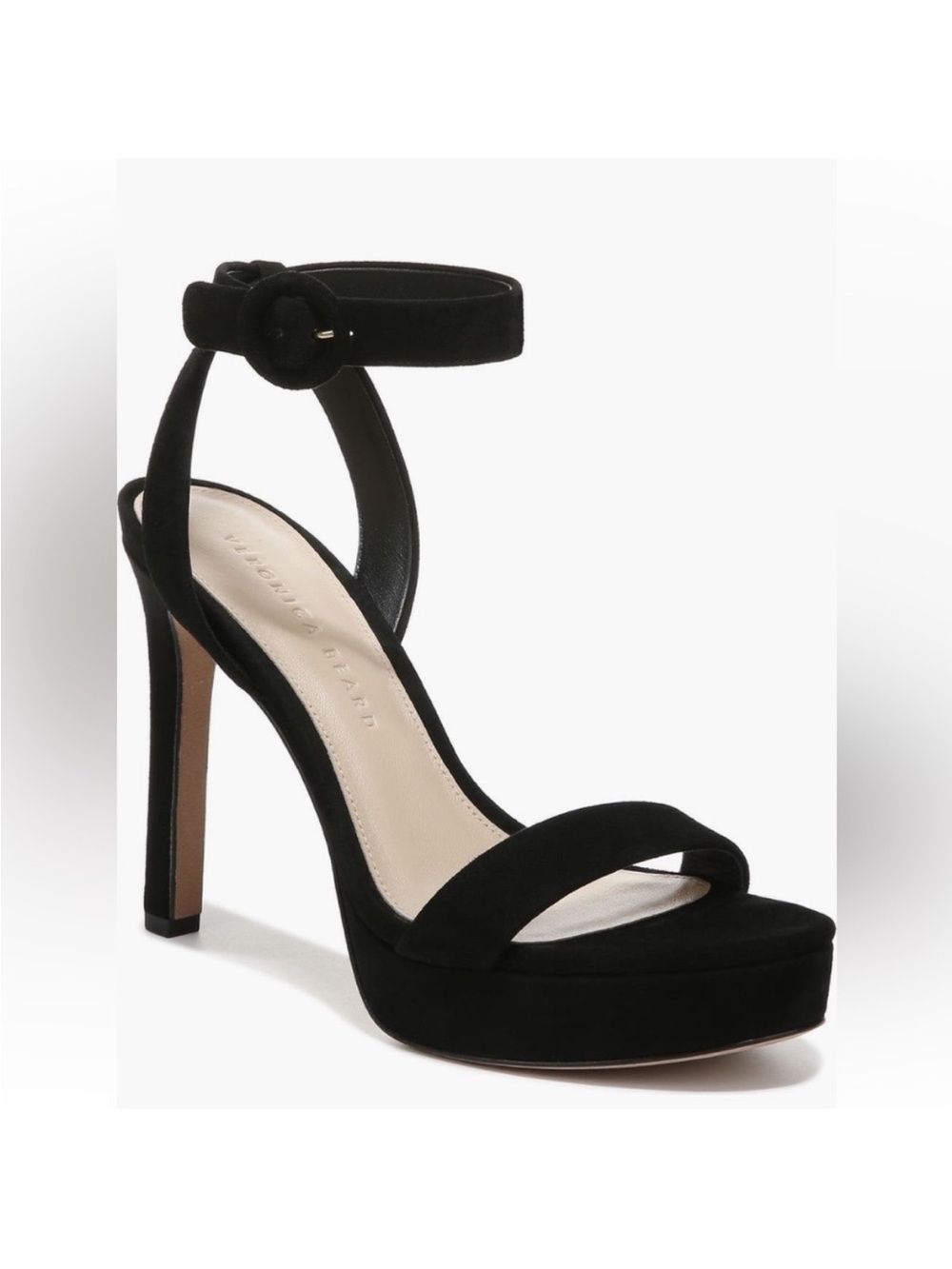Veronica Beard Darcelle Ankle Strap Stiletto Sandal